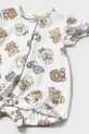 Девочка Хлопковый ромпер для младенцев Mayoral Newborn 1754.2G.Newborn.PPYH белый