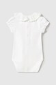 Mayoral Newborn body din bumbac pentru bebelusi 1757.2N.Newborn.PPYH alb SS25