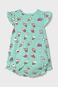 Девочка Хлопковый ромпер для младенцев Mayoral Newborn 3 шт 1758.2S.Newborn.PPYH бирюзовый