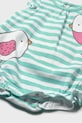 Хлопковый ромпер для младенцев Mayoral Newborn 3 шт бирюзовый 1758.2S.Newborn.PPYH