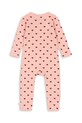Дівчинка Бавовняні дитячі повзунки Konges Sløjd MINNIE ONESIE GOTS KS102586 рожевий