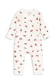 Konges Sløjd śpioszki niemowlęce MINNIE NEWBORN ONESIE GOTS Produkt niemowlęcy beżowy KS102588