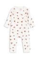 Konges Sløjd śpioszki niemowlęce MINNIE NEWBORN ONESIE GOTS Produkt niemowlęcy beżowy KS102588