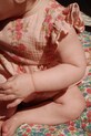 Βρεφικά βαμβακερά φορμάκια Konges Sløjd COCO FRILL ROMPER GOTS KS102275