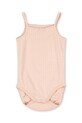 Konges Sløjd body bebe MINNIE STRAP BODY GOTS Produs pentru bebe roz KS103150