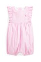 Polo Ralph Lauren rampers bawełniany niemowlęcy różowy 310965362001