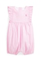 Бавовняний ромпер для немовлят Polo Ralph Lauren рожевий 310965362001