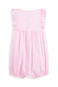 Бавовняний ромпер для немовлят Polo Ralph Lauren 310965362001 рожевий SS25