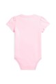 Polo Ralph Lauren body bawełniane niemowlęce 310975353001 różowy SS25