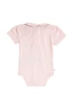 Дитяче бавовняне боді Tommy Hilfiger KN0KN02034.PPYA рожевий SS25