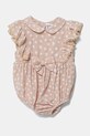 Jamiks body din bumbac pentru bebelusi BLISS Produs pentru bebe roz BLISS.org.Ramp.JLH158.G