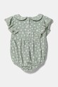 Девочка Детское боди из хлопка Jamiks BLISS BLISS.org.Ramp.JLH158.G бирюзовый