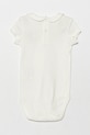 Bavlnené body pre bábätká United Colors of Benetton 3I9WAB00Q.W.Seasonal biela SS25