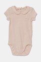 United Colors of Benetton body bawełniane niemowlęce Produkt niemowlęcy różowy 3I9WAB00Q.W.Seasonal