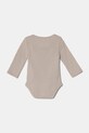 Боді для немовлят Calvin Klein Jeans IN0IN00033.PPYA бежевий SS25