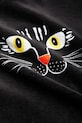 Mini Rodini salopete din bumbac pentru bebelusi Cat face negru 2374012199