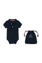 Kojenecké body Tommy Hilfiger Dárkový box námořnická modř KN0KN01984.PPYA