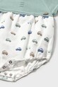 Băieți Mayoral Newborn salopete bebelusi din bumbac 1604.1E.Newborn.PPYH turcoaz