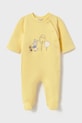 Mayoral Newborn śpioszki niemowlęce 2-pack 1709.1H.Newborn.PPYH żółty SS25