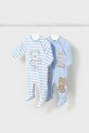 Kombinezon bez rukava za bebe Mayoral Newborn 2-pack Proizvod za bebe plava 1709.1H.Newborn.PPYH