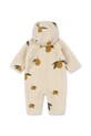 Overal pre bábätká Konges Sløjd JODY TEDDY ONESIE GRS KS102309 béžová SS25