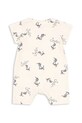 Konges Sløjd śpioszki niemowlęce BASIC ROMPER GOTS KS103153 beżowy SS25
