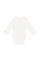 Băieți Donsje body din bumbac pentru bebelusi Davo Bodysuit Panda 3030107 alb