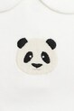 Donsje body bawełniane niemowlęce Davo Bodysuit Panda biały 3030107
