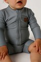 Donsje costum de baie dintr-o bucată pentru bebeluși Monoah Swimsuit Bear gri 3037301