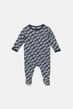 Kenzo Kids śpioszki bawełniane niemowlęce 2-pack K60872 biały SS25
