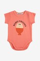 Боді для немовлят Bobo Choses Morning Egg 125AB003 помаранчевий SS25