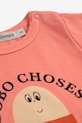 Хлопчик Боді для немовлят Bobo Choses Morning Egg 125AB003 помаранчевий