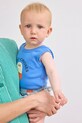 Bobo Choses gyerek body Morning Egg kék 125AB001