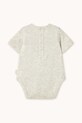 Tinycottons body bawełniane niemowlęce TINY LEAGUE GRAPHIC BODY SS25.084 szary SS25