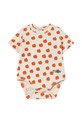 Body za dojenčka Tinycottons APPLES RIB BODY SS25.347 bež SS25