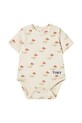 Φορμάκι μωρού Tinycottons DUCKS RIB BODY Βρεφικό προϊόν μπεζ SS25.359