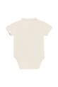 Băieți Donsje body din bumbac pentru bebelusi Cadey Bodysuit Olive 3036002 bej