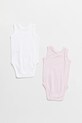 Βαμβακερά φορμάκια για μωρά United Colors of Benetton 3-pack 3GI70B136.W.Reprop.PPYA ροζ SS25