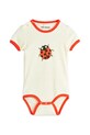 Mini Rodini body din bumbac pentru bebelusi Ladybugs Produs pentru bebe bej 2524011311
