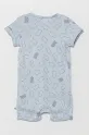 United Colors of Benetton rampers bawełniany niemowlęcy 3PWB0T02E.W.Seasonal niebieski SS25
