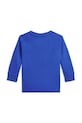 Detská bavlnená košeľa s dlhým rukávom Polo Ralph Lauren 320883620009 modrá SS25