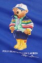 Chłopiec Polo Ralph Lauren longsleeve bawełniany dziecięcy 320883620009 niebieski