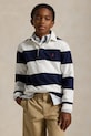 Polo Ralph Lauren longsleeve bawełniany dziecięcy wzorzyste granatowy 323932280001