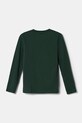 Detská bavlnená košeľa s dlhým rukávom Guess L5RI03.K8HM4.PPYA zelená SS25
