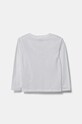 Хлопковый детский лонгслив Guess N4BI06.I3Z14.PPYA белый SS25