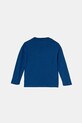 Guess longsleeve bawełniany dziecięcy N5RI01.K8HM4.PPYA niebieski SS25