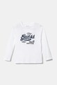 Хлопковый детский лонгслив Guess хлопок белый N5RI17.K8HM4.PPYA