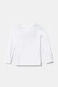Хлопковый детский лонгслив Guess N5RI17.K8HM4.PPYA белый SS25