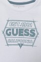 Мальчик Хлопковый детский лонгслив Guess N5RI26.K8HM4.PPYA белый