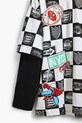 Хлопковый детский лонгслив Desigual белый 25SBTK02